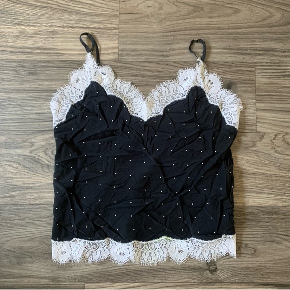 Victoria's Secret Lace and Polka Dot Cami - Picture 3 of 5